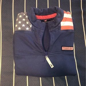 Vineyard Vines Shep Shirt : American Flag